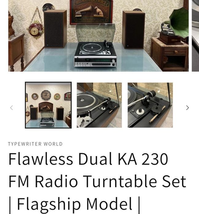 Pickup Dual KA230  cu amplificare