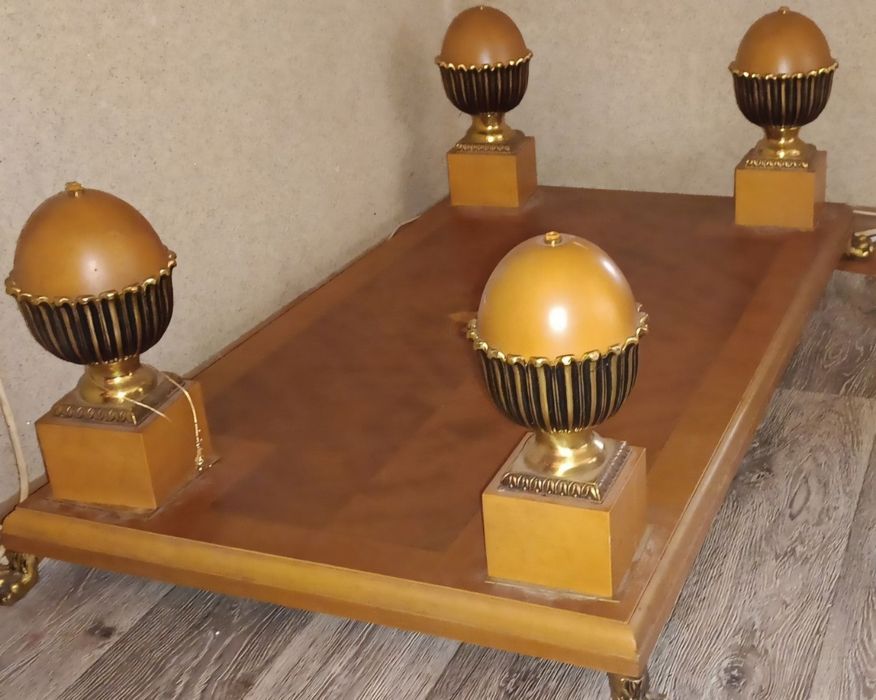 Масивна Холна Маса 14К ЗлатноПокритие