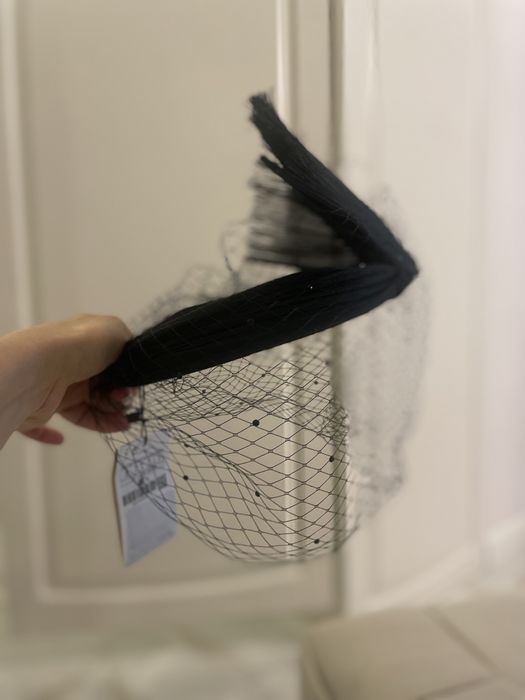 Официална диадема/ тиара с мрежа и камъчета