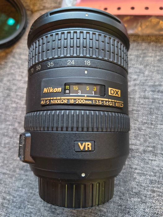 Obiectiv Nikon DX F-mount 18-200mm GII ED VR - NOU !!!
