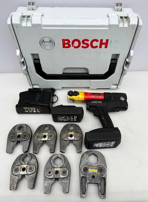 REMS Mini-Press 22V - Акумулаторна радиална преса 22V 15/18/22/28/35