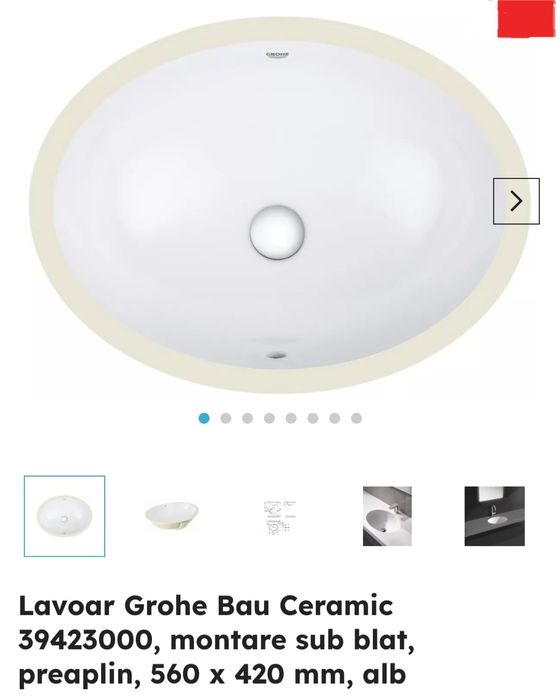 Chiuveta baie Grohe 39423000