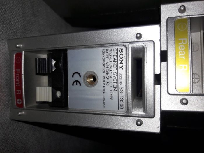 5 x Sony SS-TS300 Surround satellite speakers, 3 Ω