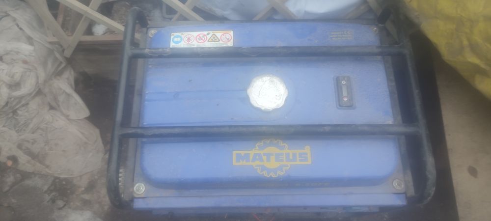 Бензиновый генератор матеус 6.5 кв
