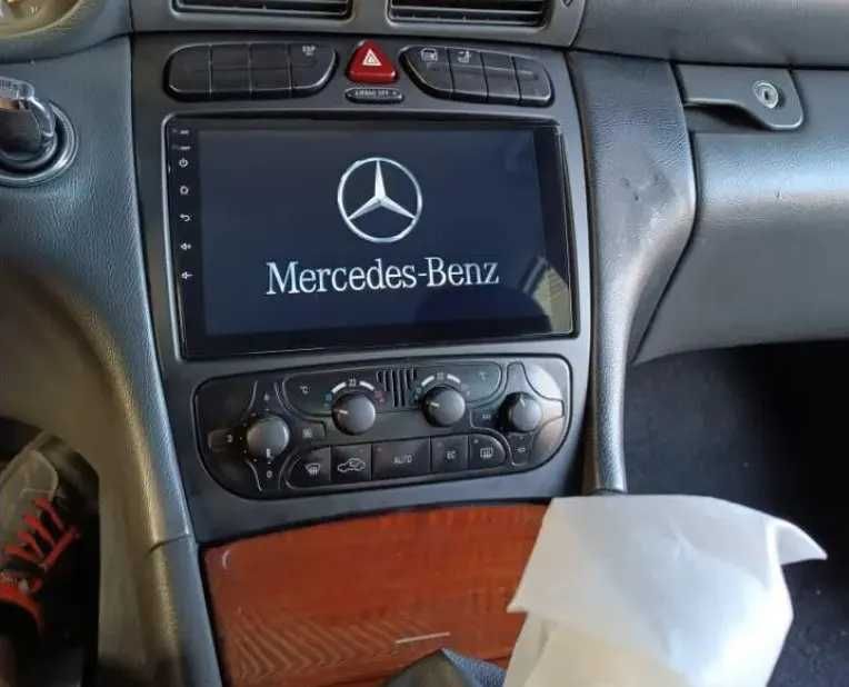 Navigatie Android Mercedes C-Class, CLK W203 W209 -CarPlay