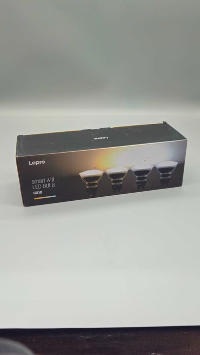 Смарт Wi-Fi LED Крушки Lepro GU10 - Комплект от 4 Броя, APP и гласово