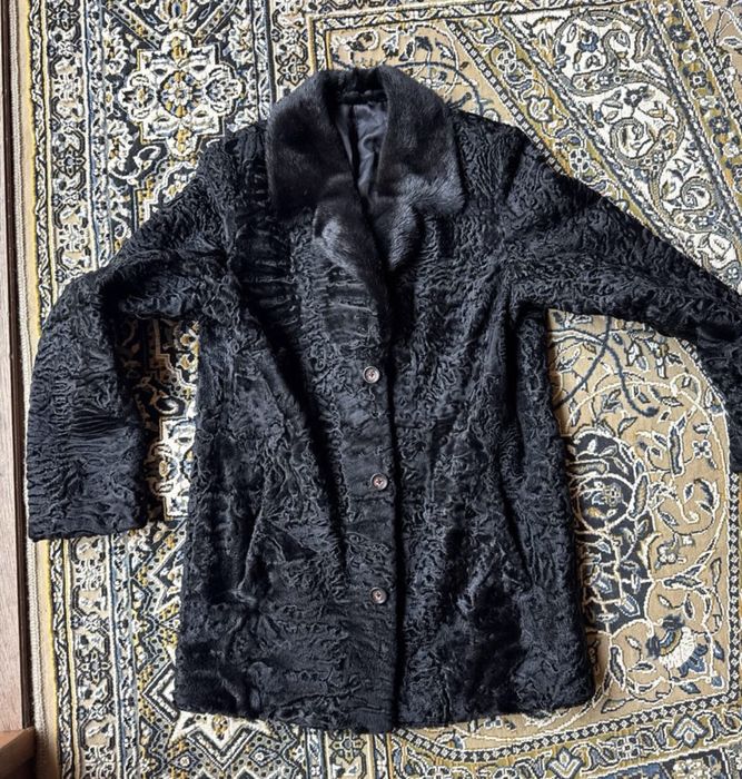 Каракуль шуба мужская / Qorakol shuba