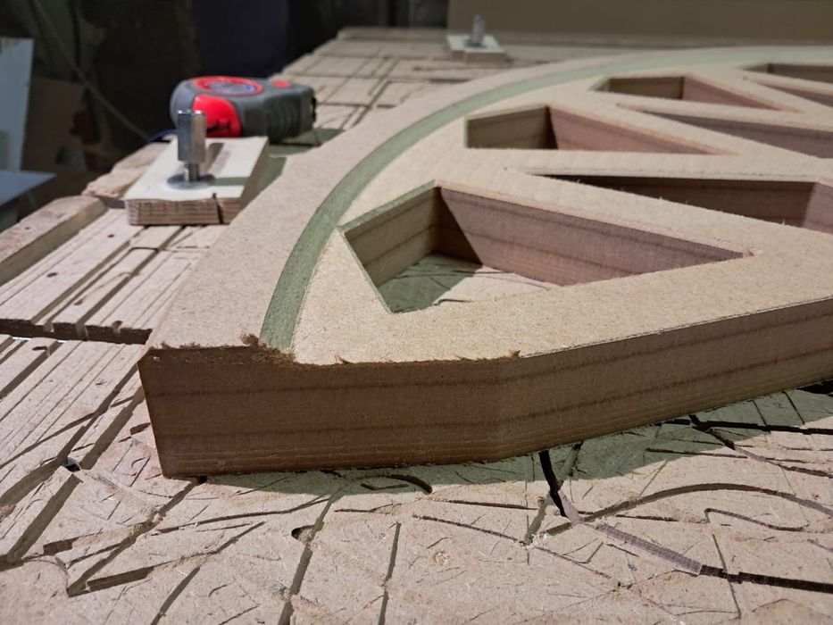 Мультикам,  ЧПУ,  Фрезер, резка фанеры, распил, раскрой.