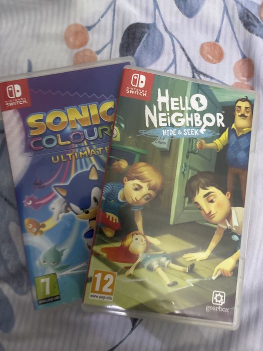 Nintendo switch с коробкой