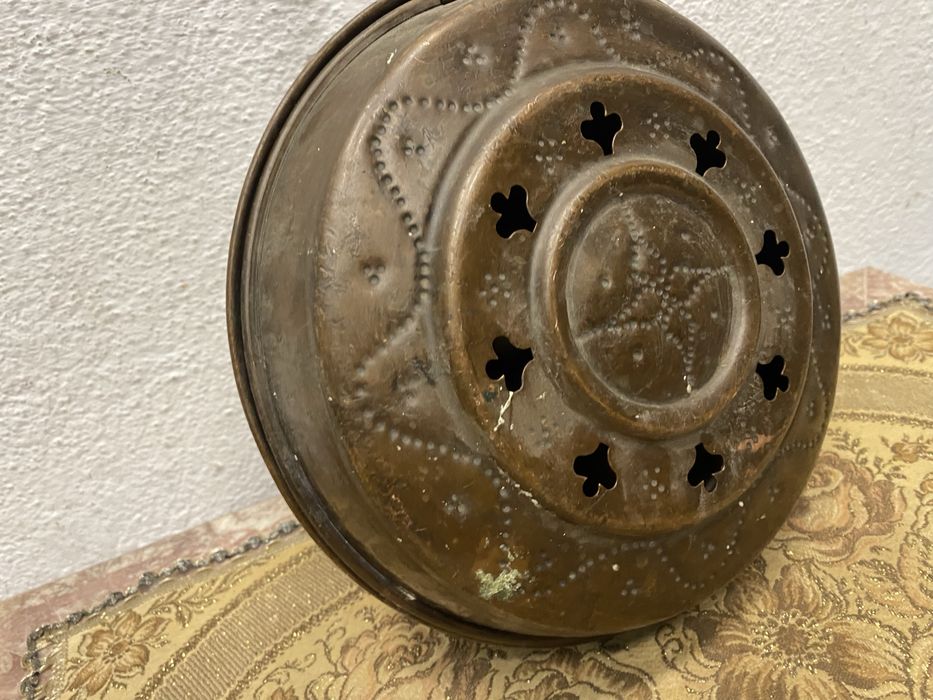 Френски каминен тиган от мед