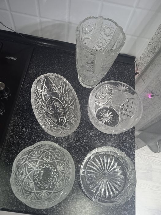 Хрустальные вазы СССР