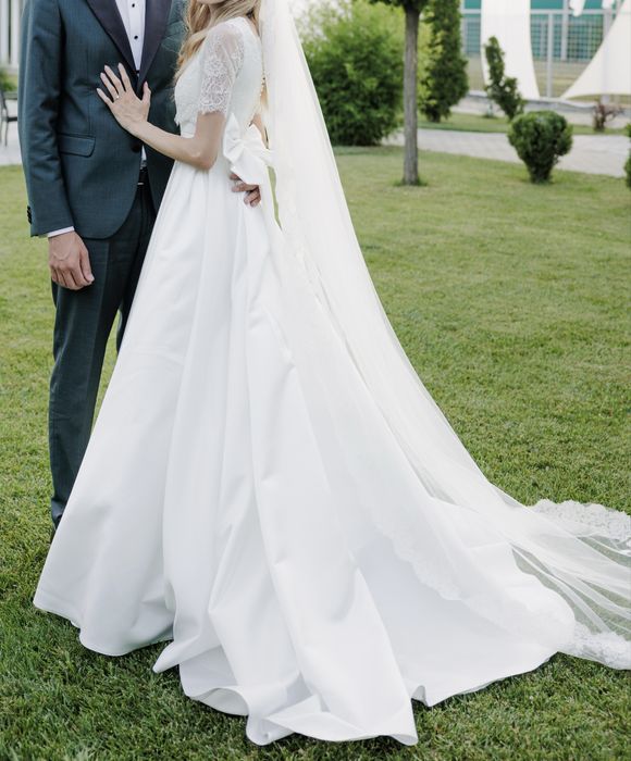 Rochie mireasă din tafta