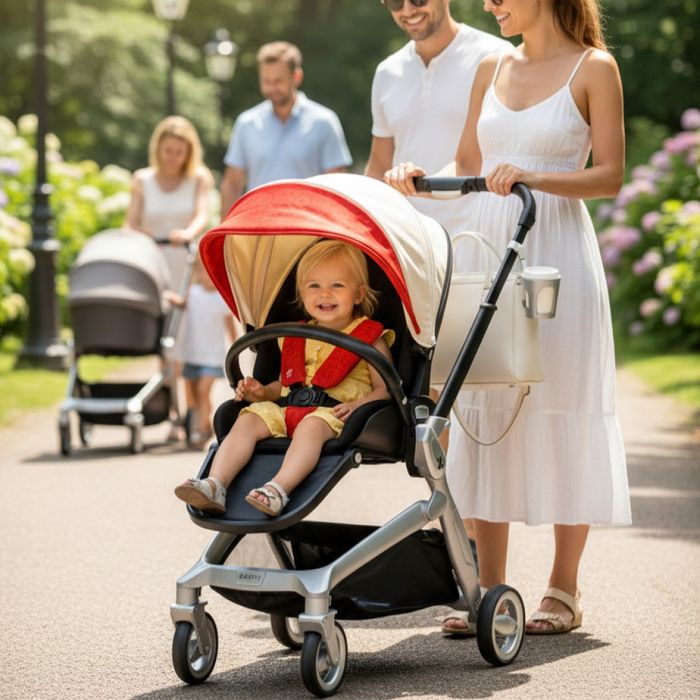 Бебешка количка 3 в 1, Zizito Harmony Lux