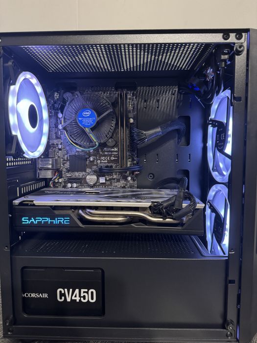 Геймърски компютър i5-4570, RX 570, 8GB