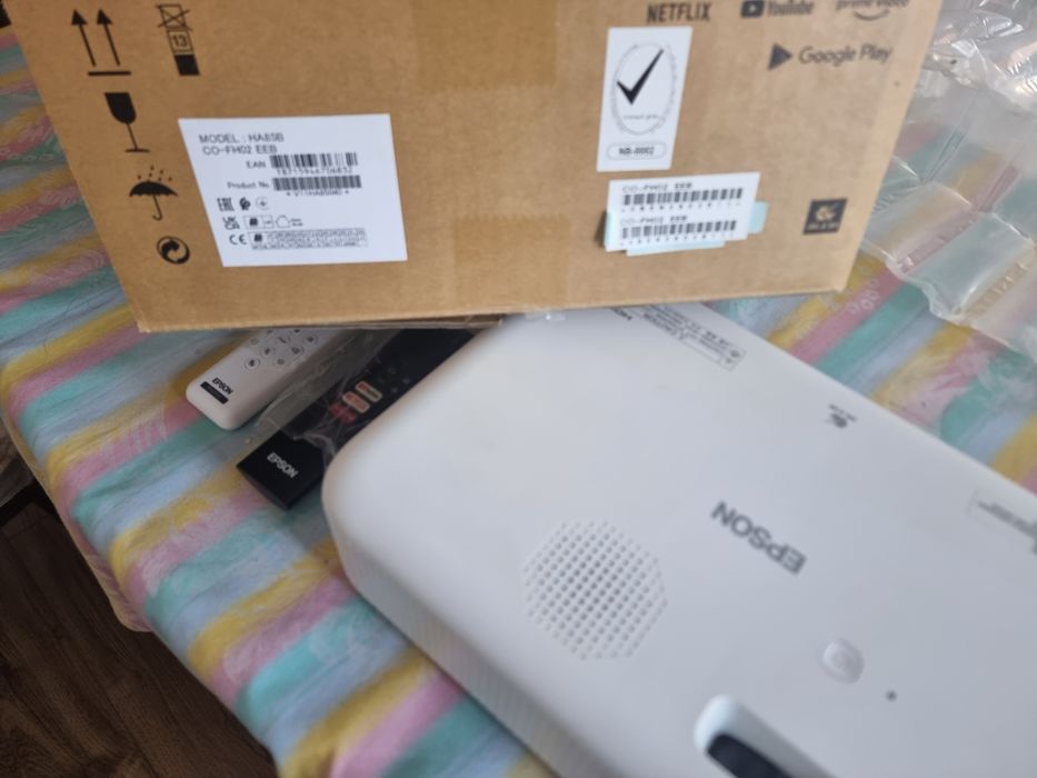 Videoproiector EPSON CO-FH02 FULL HD 1920×1080 3000 lumeni alb
