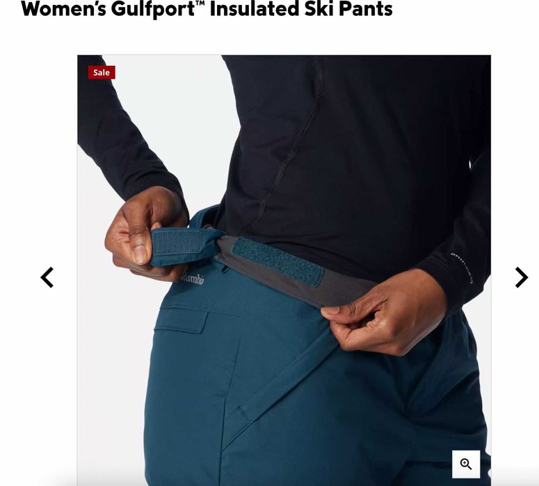 Pantaloni Ski/Snowboard Dama Colombia Gulfport™ Insulated-Noi S