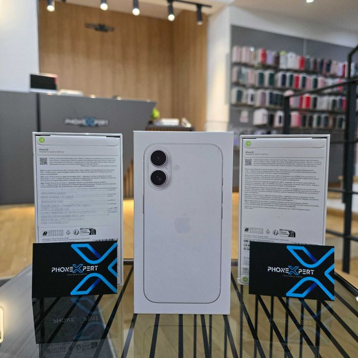 iPhone 16 Plus 128GB White - NOU cu garantie