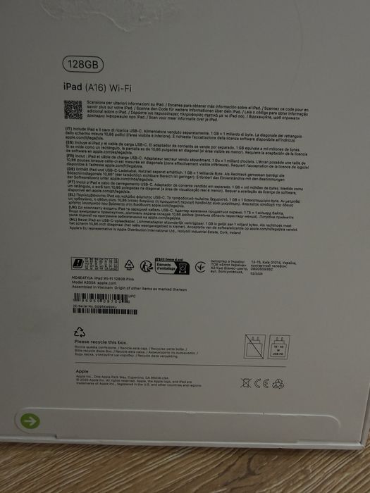 Apple Ipad A16 / 128 GB Memorie / SIGILATA - NOUA