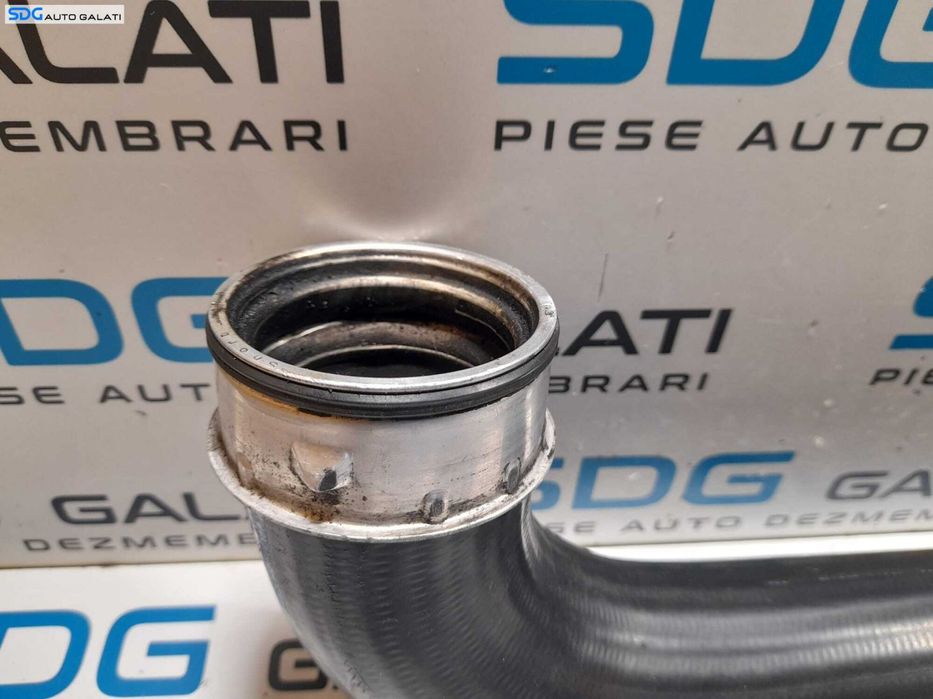 Furtun Conducta Presiune Radiator Intercooler Volkswagen Golf 5 Plus 1.9 TDI BRU BXF BXJ BXE BLS BKC 2004 - 2008 Cod 1K0145838C [N0353]