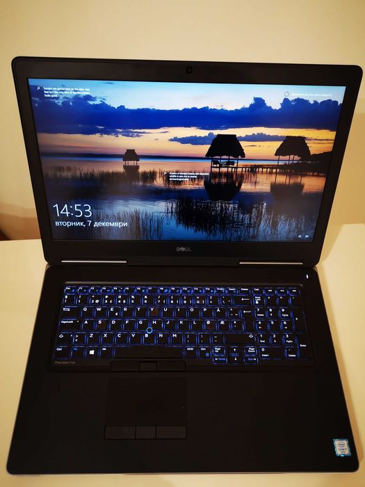 Лаптоп Dell Precision 7720/Intel Corte i7/32 GB/1000 GB/Nvidia P4000
