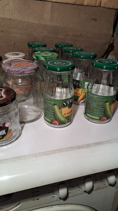 Продам  банки стекло. 0.5