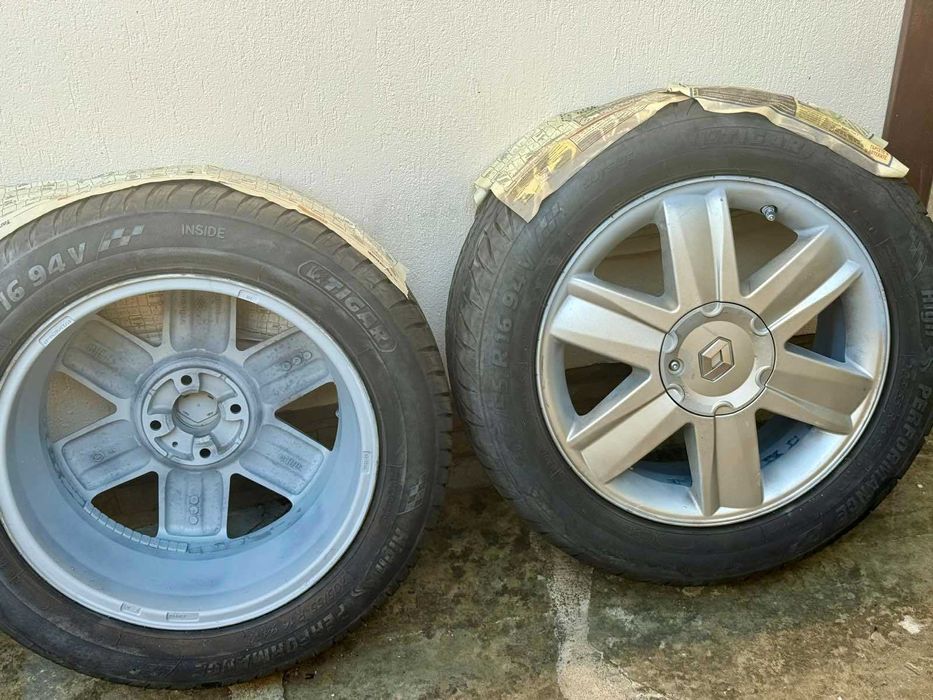 Нови летни гуми с джанти за Рено - 205/55/16 - TIGAR