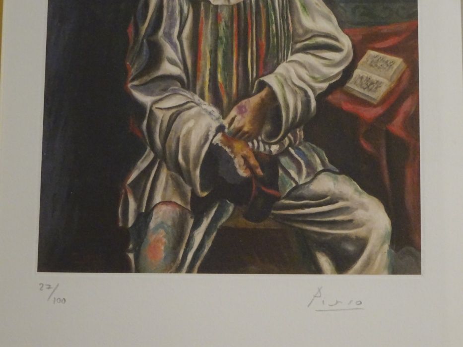 Tablou, Pablo Picasso - Arlechin