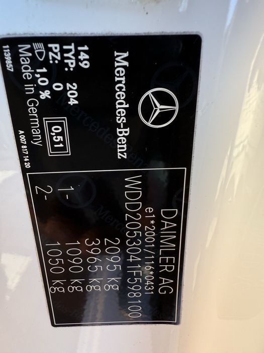 Mercedes C 220 pachet AMG