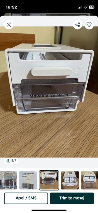 Accesorii combina frigorifica Hansa plus dozator gheata Samsung