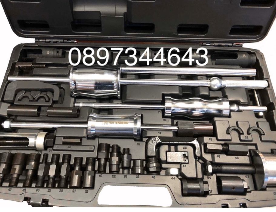 Обратен чук за вадене на  дюзи комплект 40 части.