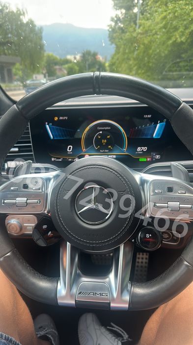 Mercedes 63 AMG спортни бутони - врътки за AMG волан W167 W464 W222 W205 W290 W257 W213 G GT CLS GLE GLS Е S class