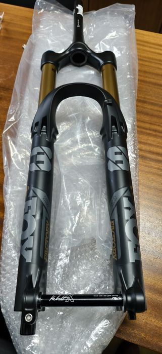 Нова Вилка FOX 2023 FACTORY SERIES 38 FLOAT 27.5 180MM GRIP 2 Kashima