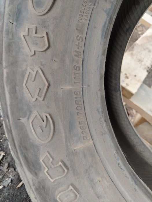 Резина на Дэлику. 265/70/16