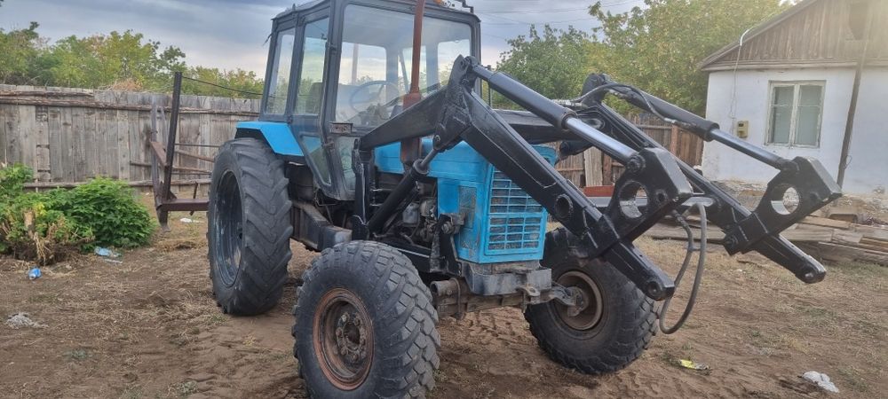 Трактор мтз 80 с куном