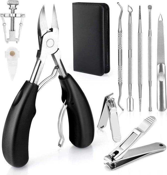 Комплект инструменти за педикюр – нокторезачки за дебели и впити нокти