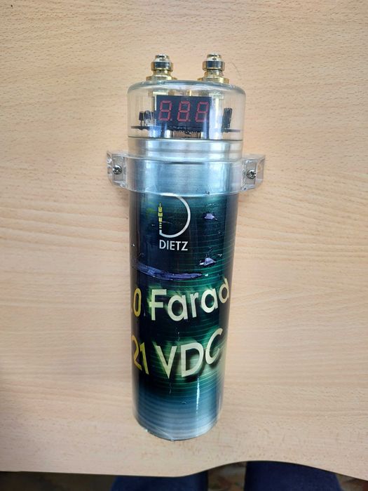 DIETZ 21VDC / 1 FARAD / aвтомобилен кондензатор