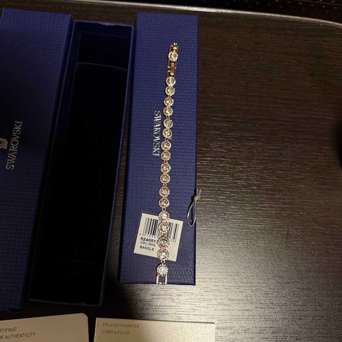 Bratara Swarovsk Rose/Gold Angelic