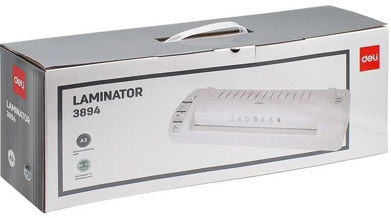 Ламинатор DELI 3894 белый А3 Оригинал !!! Скидки !!!
