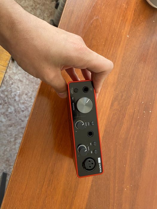 аудиокарта focusrite solo 3