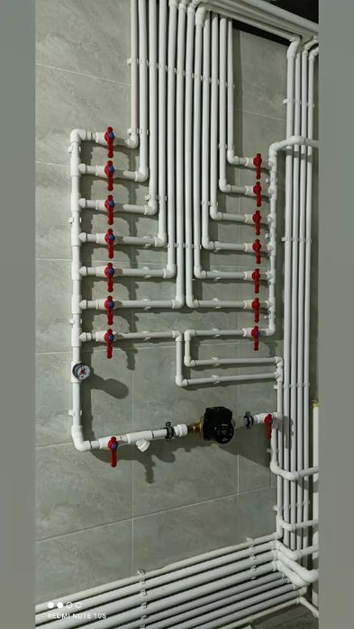 Делаю отопление водоснабжение