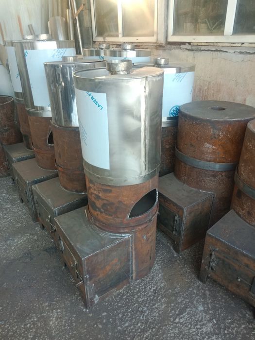 Печь банная новая