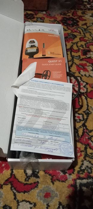 Металлоискатель    квест х 5