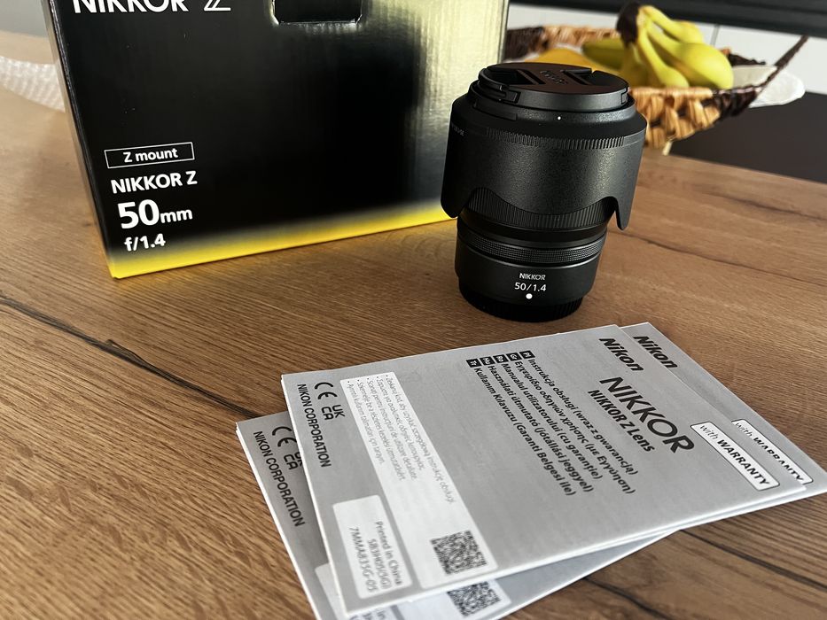 Nikon NIKKOR Z 50mm f/1.4 – ca nou, cumpărat recent, garanție