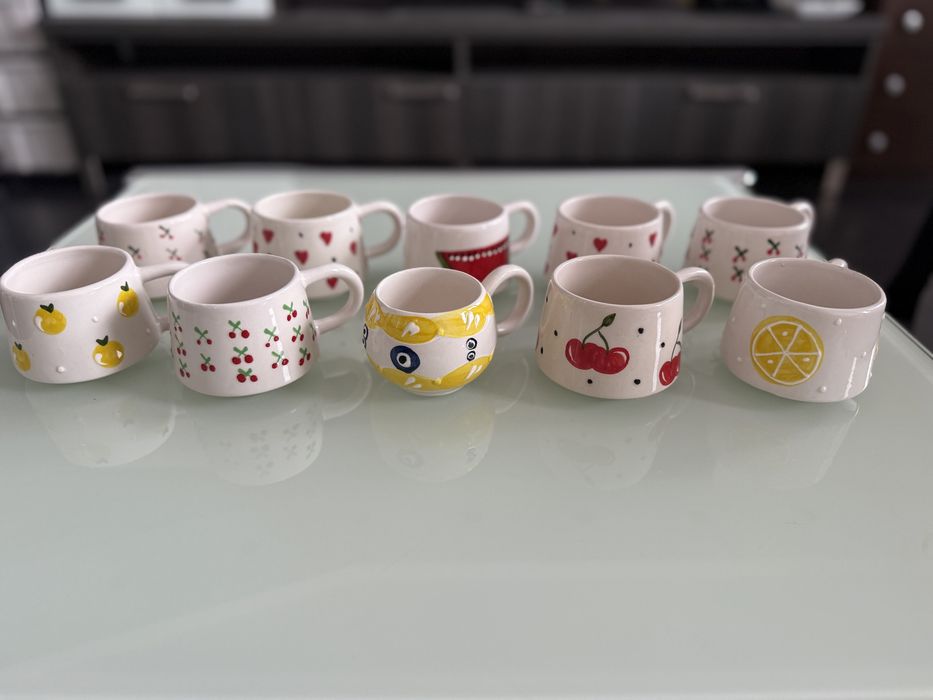 Керамични чаши ръчна изработка