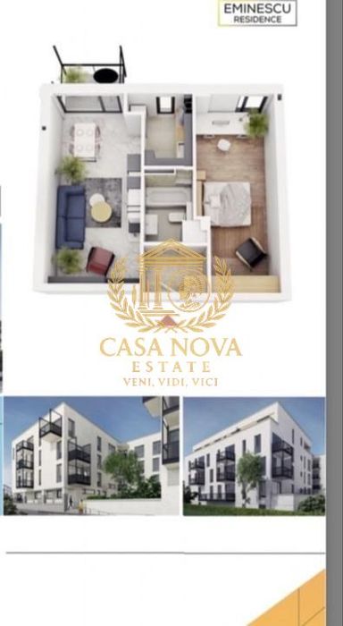Apartament 2 camere 60mp, parcare, finisat modern, zona Ultracentrala