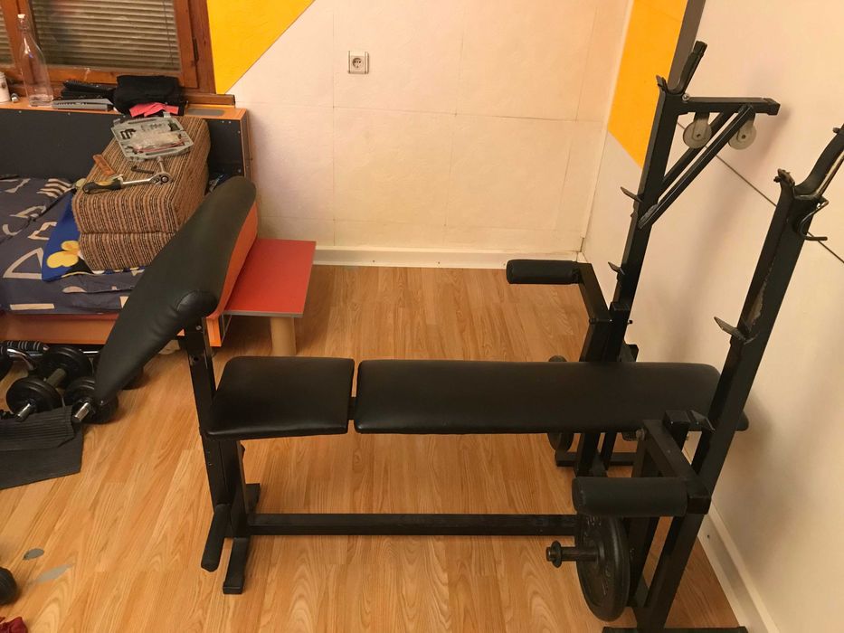 фитнес уред- лежанка за тежести, с флайс- 280 лв.