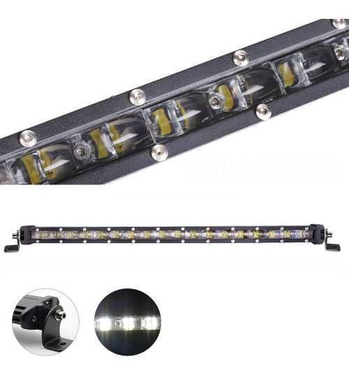 Led bar slim 6 d black 127 cm