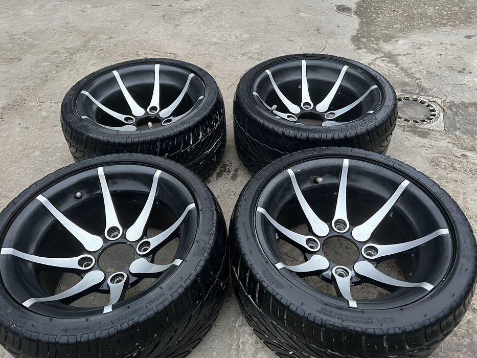 Jante Atv Strada Concave 12x7 Et 10 cu anvelope 235/35-12