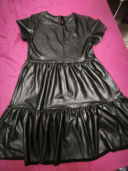 Rochie piele sintetica LC WAIKIKI 12-13 ANI că noua