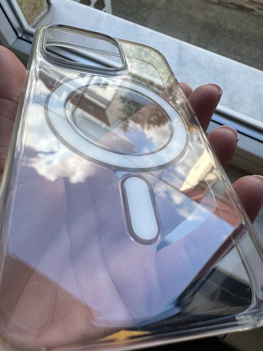 Husa Apple Clear Case with Magsafe Iphone 15 pro